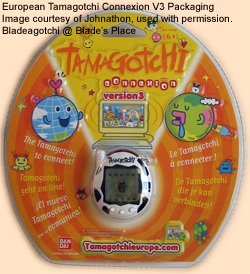 European Tamagotchi Connection V3 Packaging