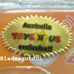 Tamagotchi Connexion Version 1 Australia Asia Pacific Limited Edition Sticker